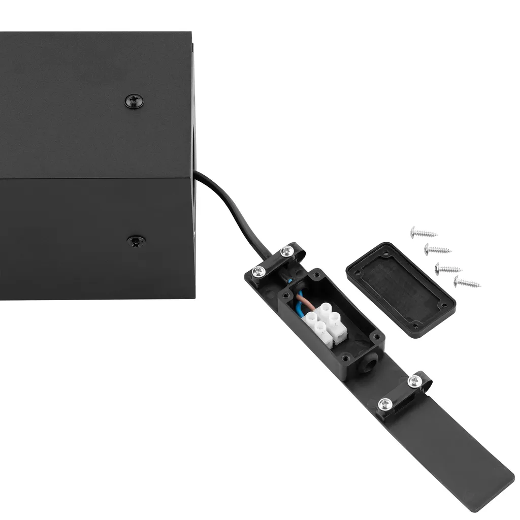 Borne Extérieure Étanche IP44 Luminaire de Jardin 80cm Douille E27 13W