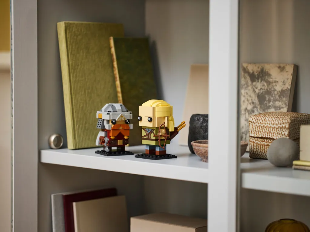 Set de Construction LEGO 40751 Figurines de Collection Legolas et Gimli
