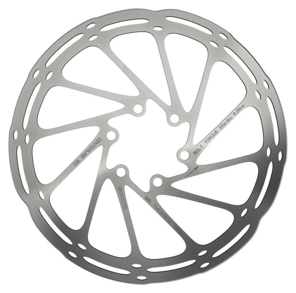 Sram Rotor Centerline 2.0 6b 2 Mm Bremsscheibe Silber 200 mm Silber 200 mm