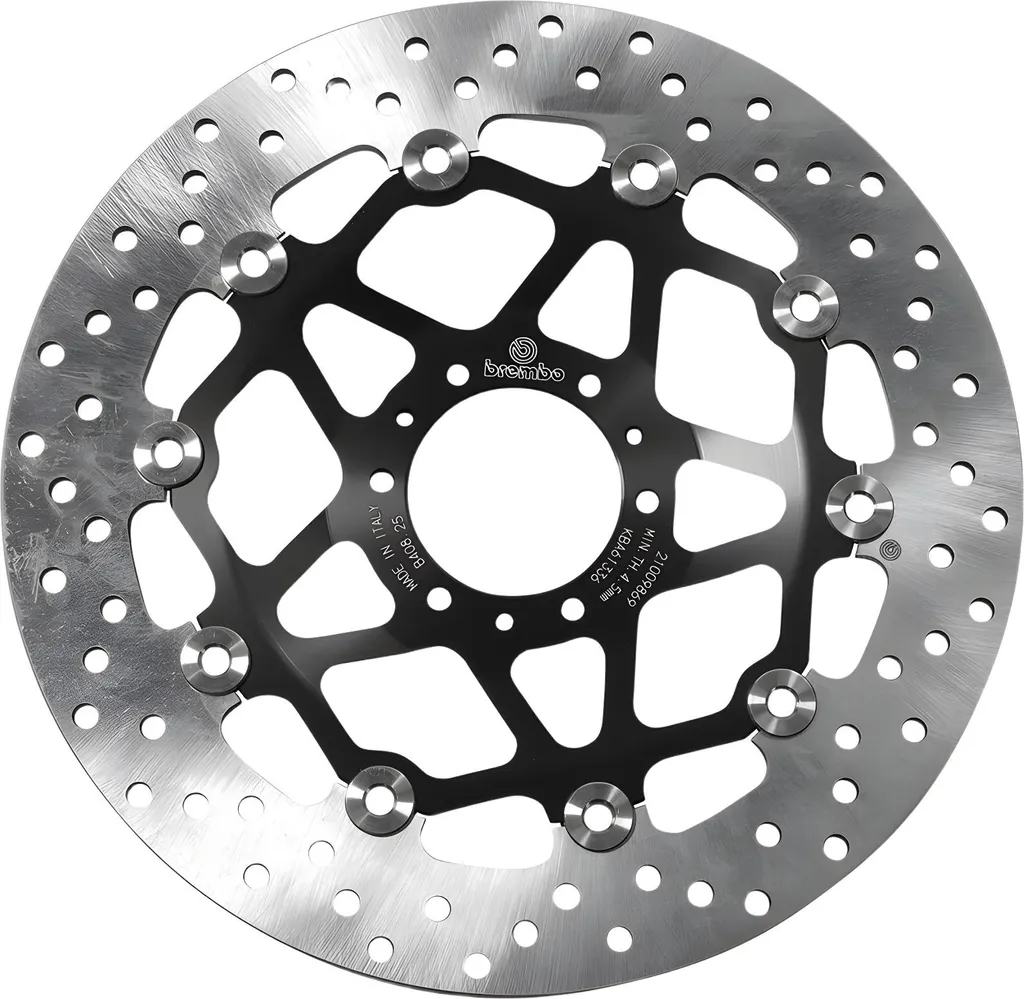 Disque Brembo Gold-Serie Flottant 5mm 6 Trous D.296 pour Frein Honda