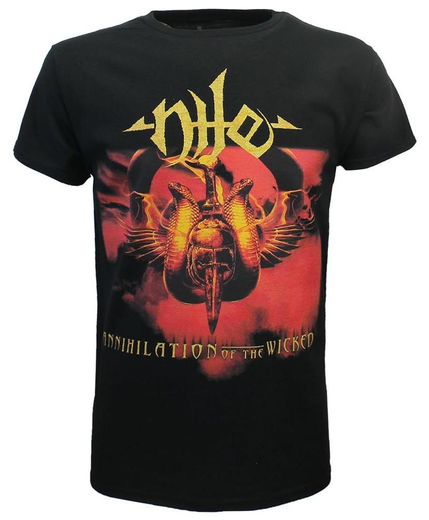 Nile T-Shirt mit dem Album „Annihilation of the Wicked“ - M