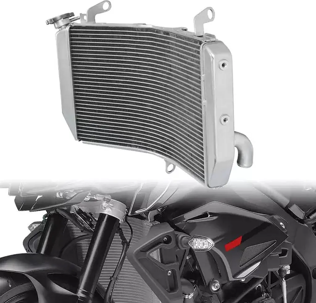 Radiateur de remplacement Yamaha MT-10 SP 16-25 montage facile argent