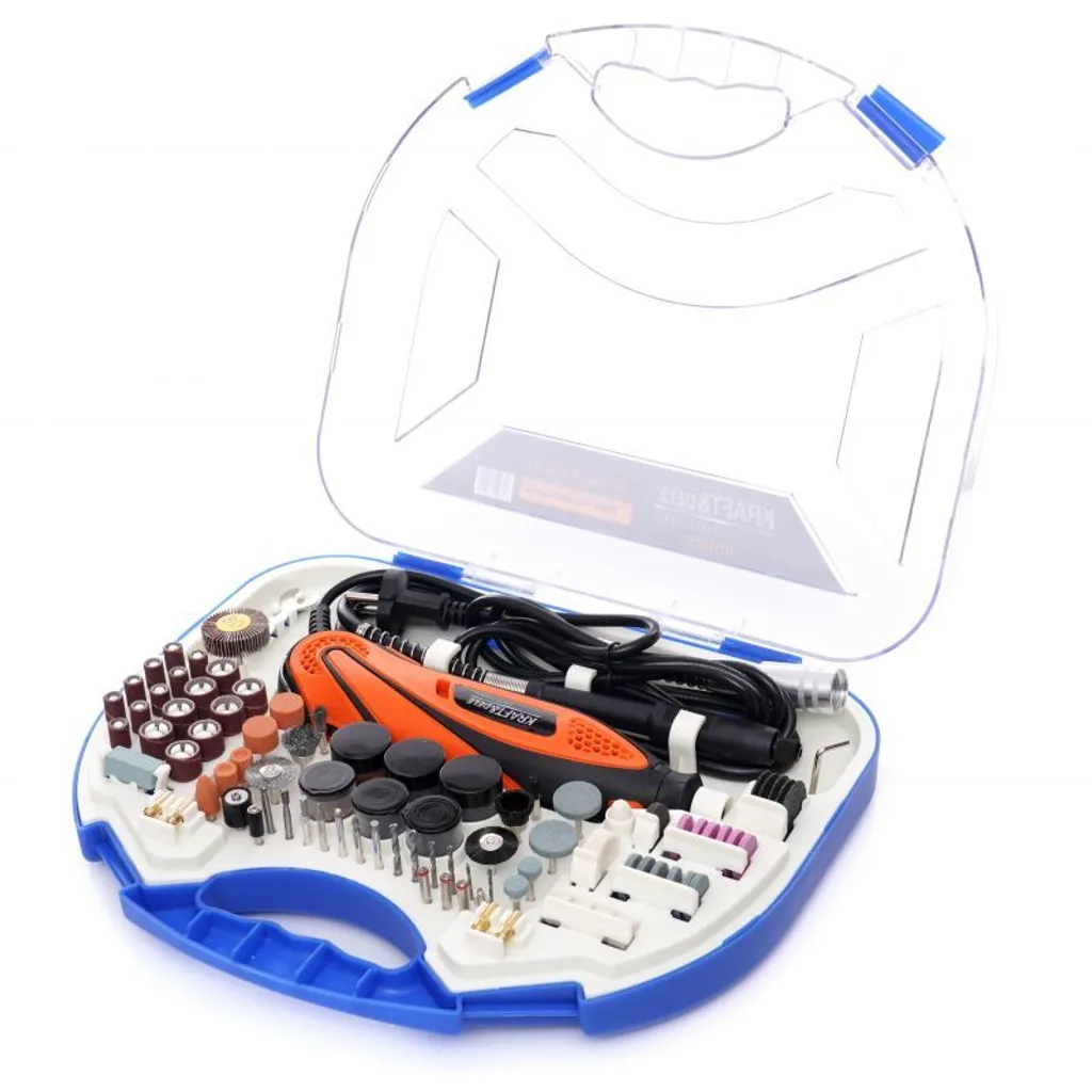 Mini-meuleuse droite Kraft & Dele KD10753 270W avec ses accessoires - 8