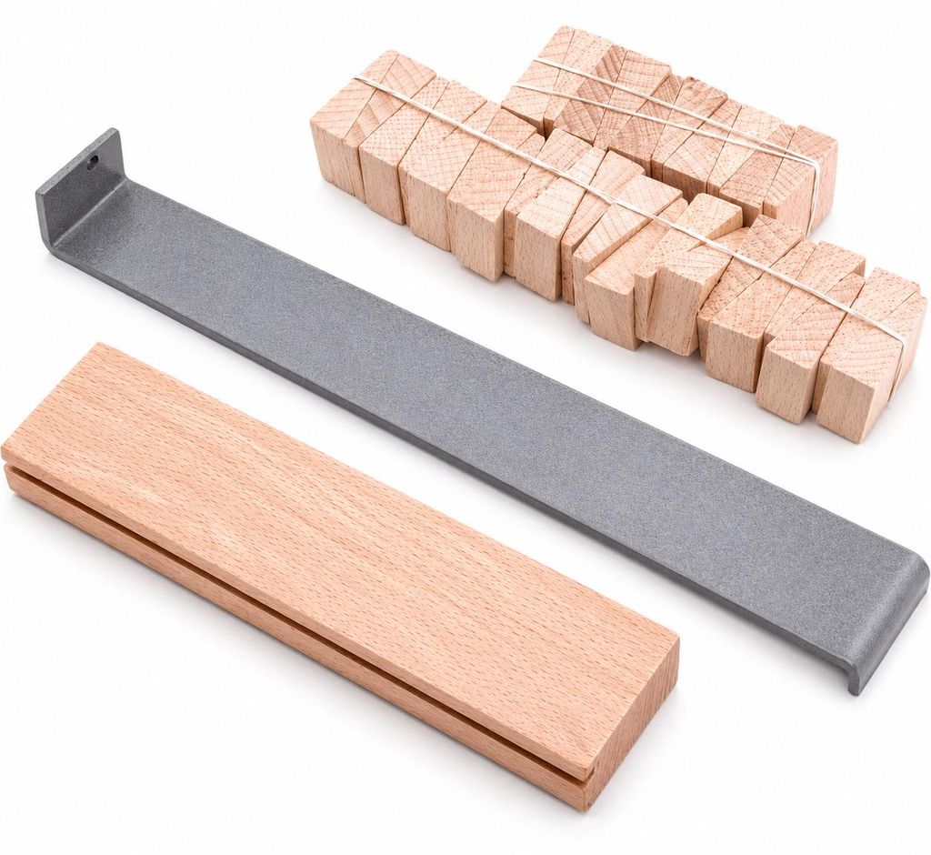 Komplettes Laminat-Verlegeset - 30 Keile + Produktbild  KI-generiertes Bild