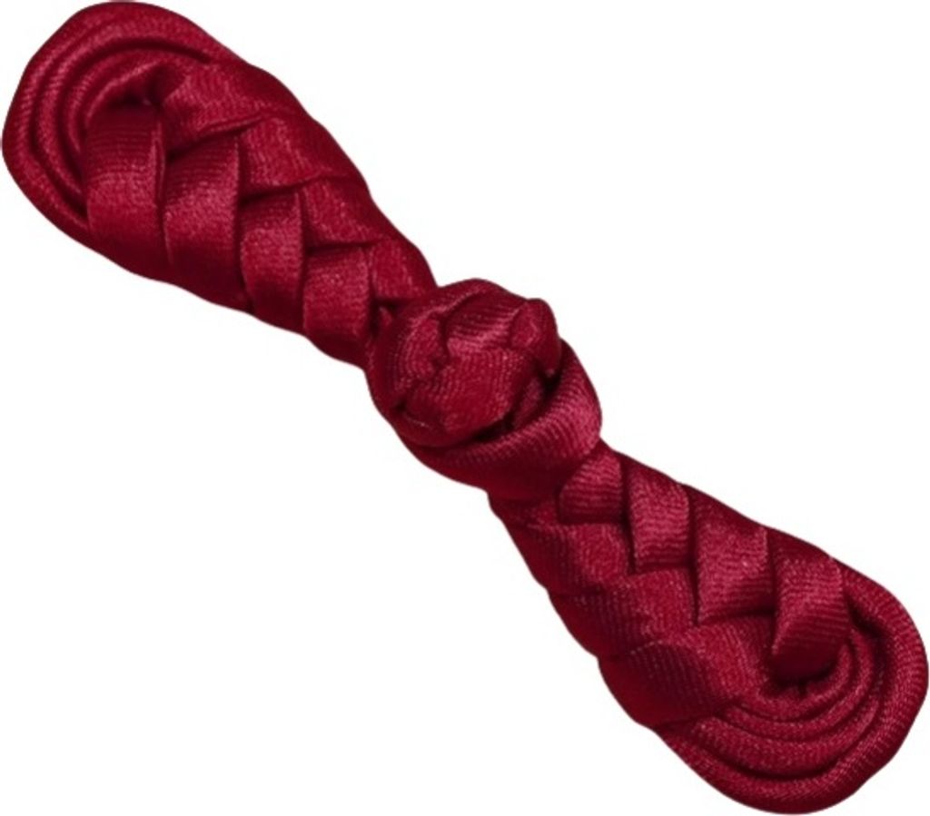 INF Klassische Pipa Cheongsam Schnallen - 10er Pack Rot
