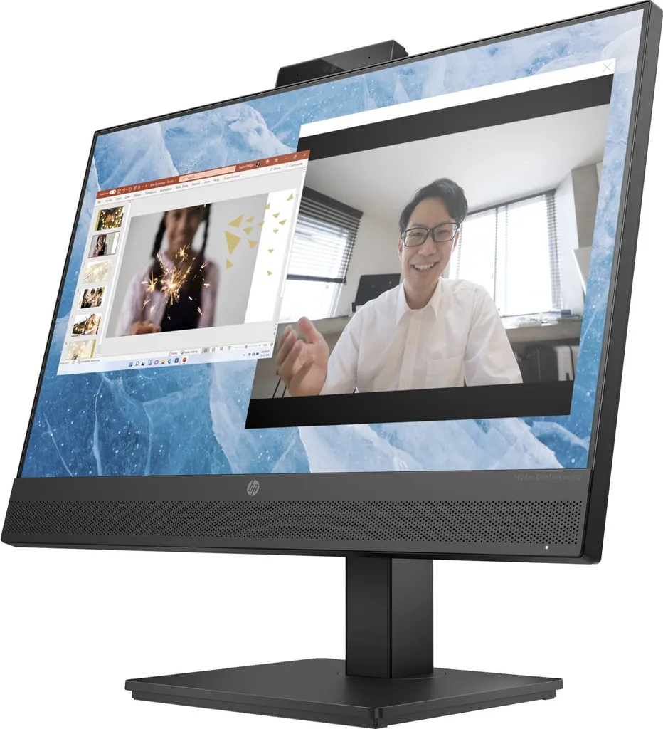 Moniteur de conférence HP M24m pour réunions d'équipe et visioconférence