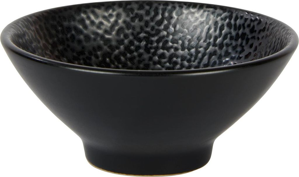 Lambert Kaori Dippschale Rochen-Optik schwarz / metallic, H Produktbild 