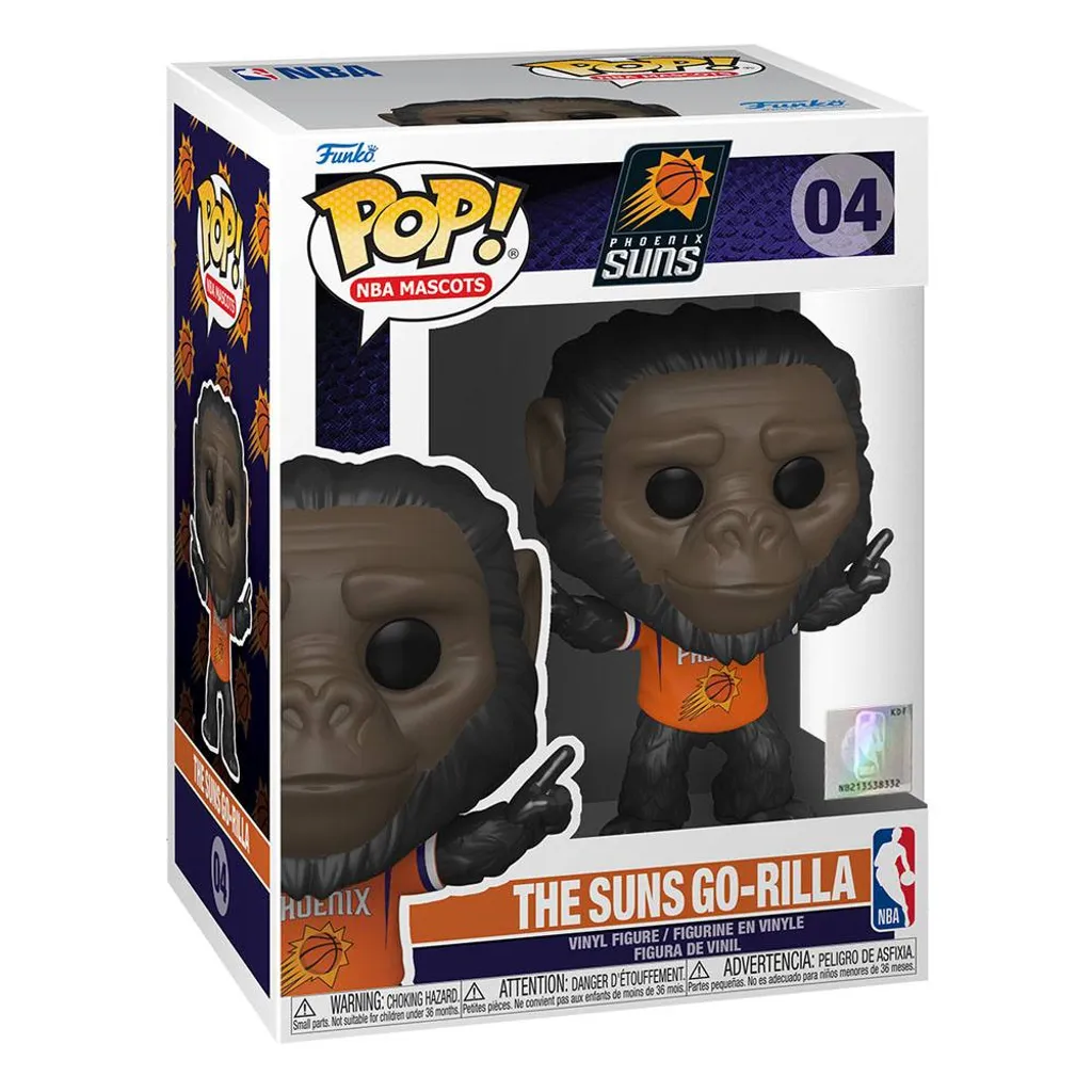 Figurine Funko Pop NBA Phoenix Suns The Suns Go-Rilla 04 en vinyle 9cm