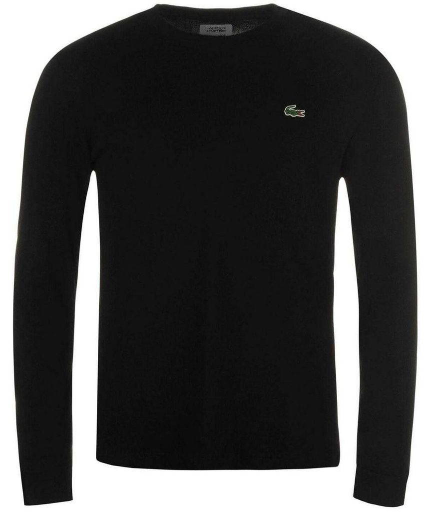 Lacoste - T-Shirt für Herren, Langärmlig GT15535 (XS) (Schwarz)
