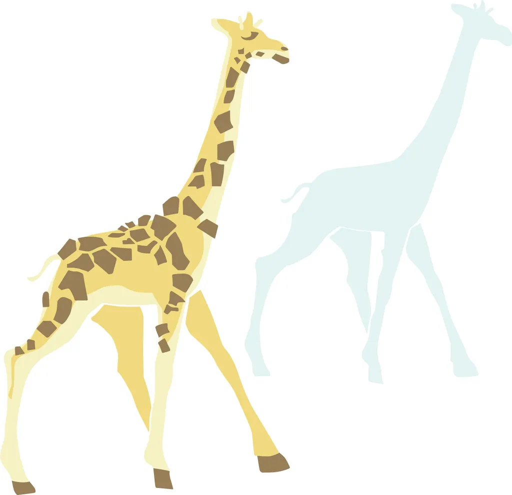 Autocollant mural RoomMates girafe XL pour déco chambre enfant