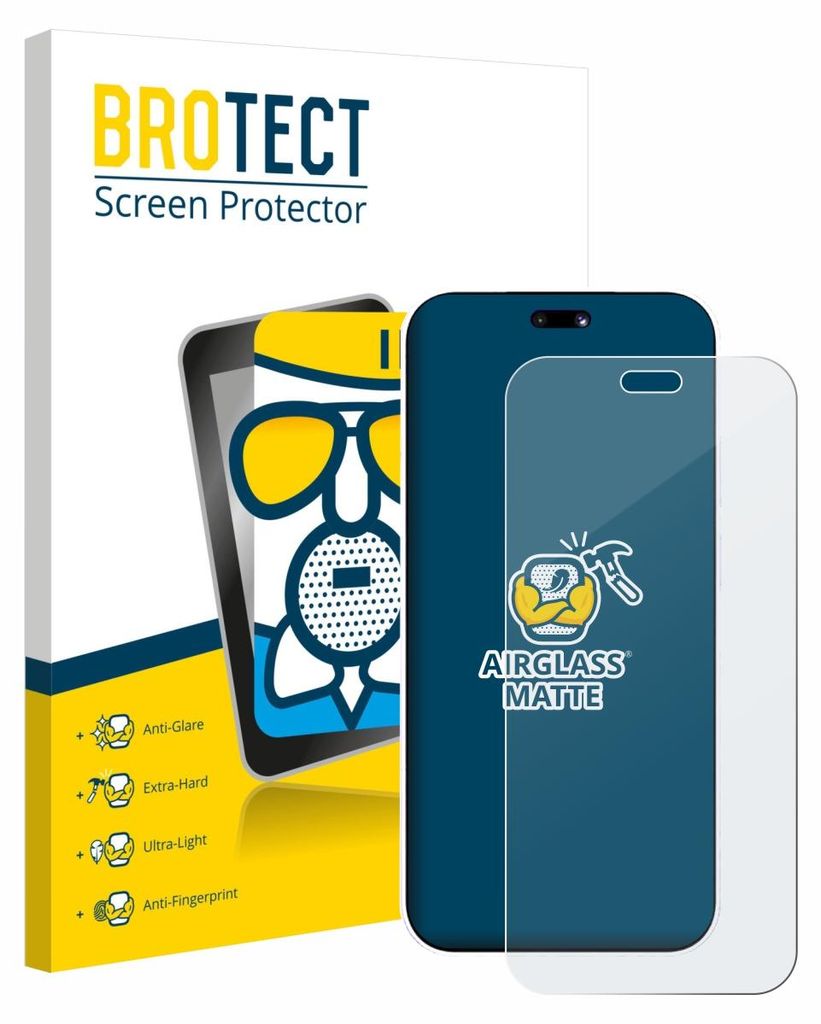 BROTECT Entspiegelungs Schutzglas für Huawei Nova 15 Pro Schutzfolie Panzer Folie Glas Display Schutz matt