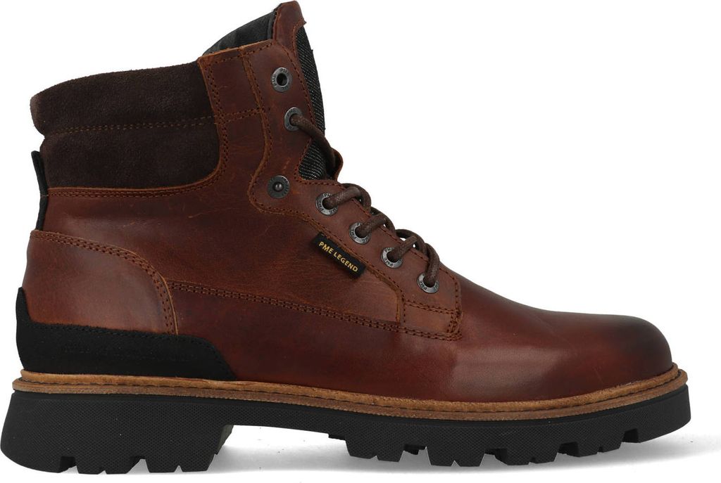 PME Legend Dragan Veterschoenen Hoog - Donkerbruin - Maat 44