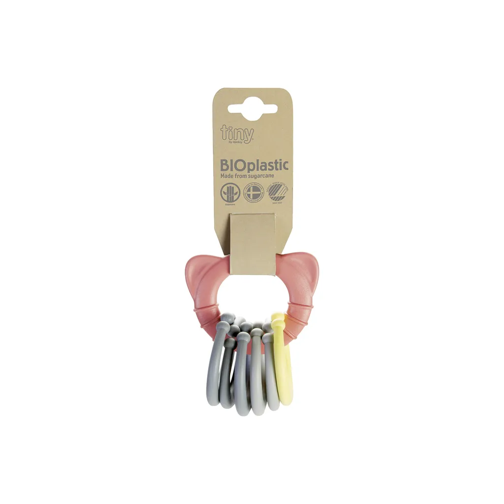 Jouet d'Éveil Chaîne de Poussette TINY Dantoy Multicolore en Plastique