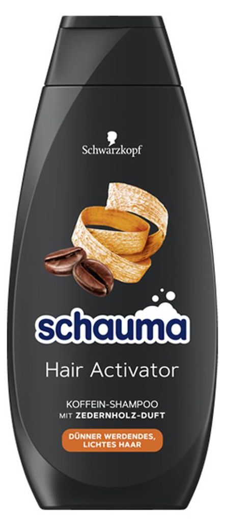 Schauma Hair Activator Szampon z kofeiną o zapachu drzewa Zdjęcie produktu 
