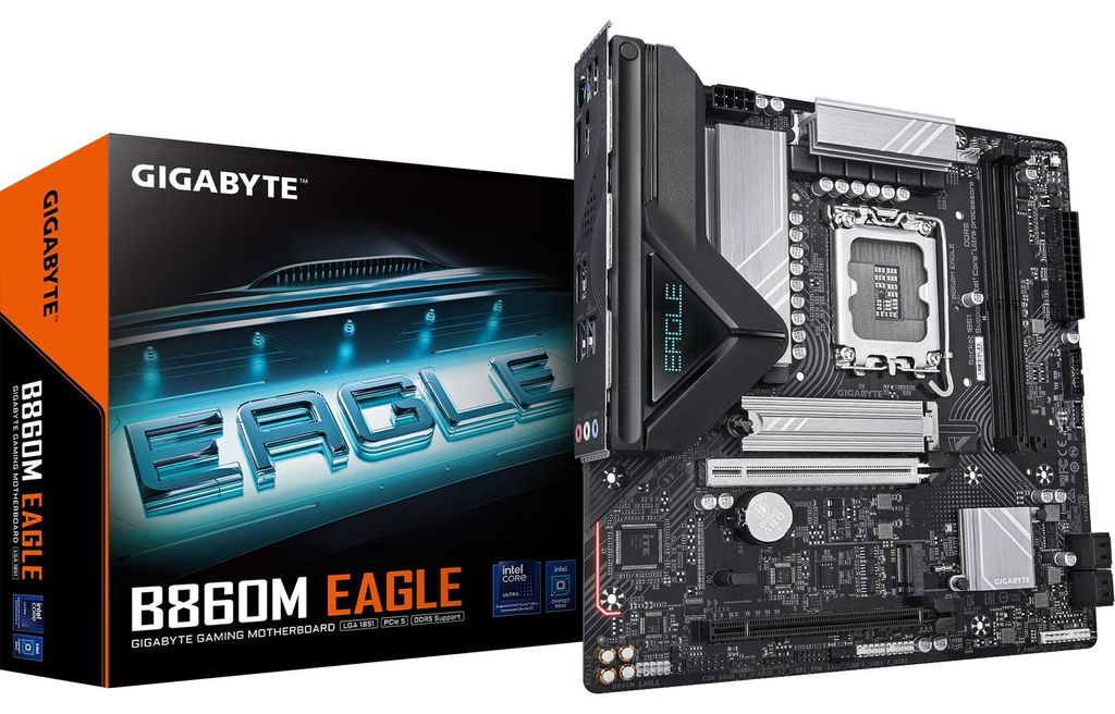 GIGABYTE B860M EAGLE-Motherboard – Intel Core Ultra Series Produktbild 