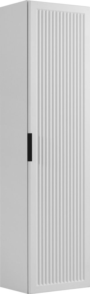 Badezimmerschrank, weiß, 35 x 27 x 136 cm