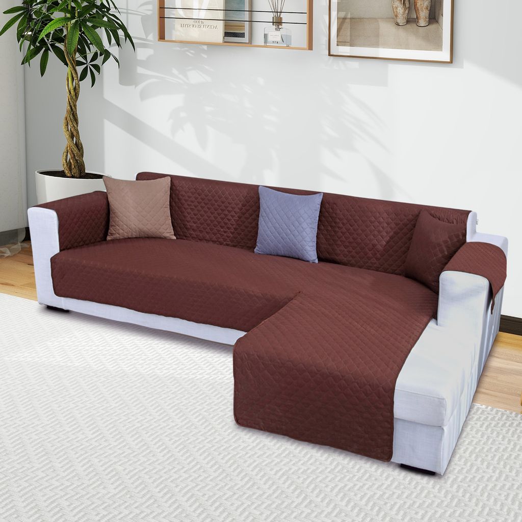 L-Förmige Couch Abdeckung, Edge Wrapping DesignSektional Produktbild 