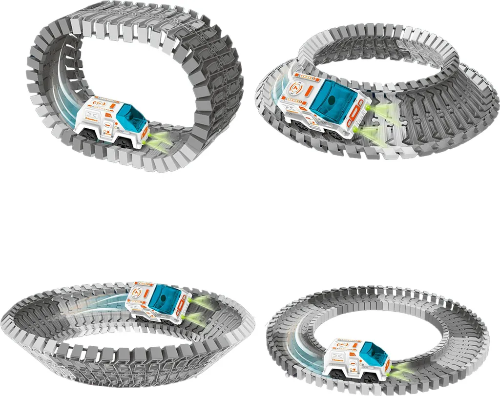 Circuit de Course Thème Espace - Jeu Éducatif pour Petits Astronautes