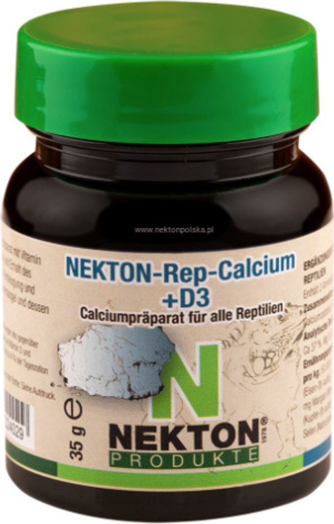 NEKTON-Rep Calcium+D3 35g - Vitaminpräparat für Reptilien, Produktbild 