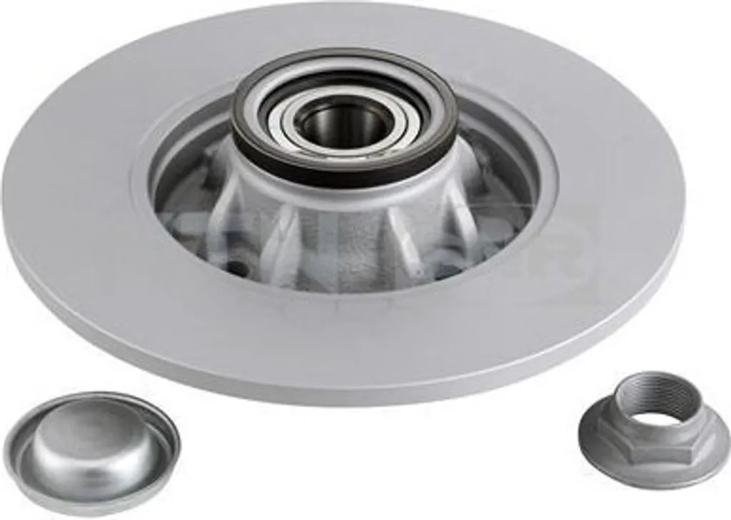 Disque de frein avec roulement intégré SNR KF159.61U pour compacte DS4