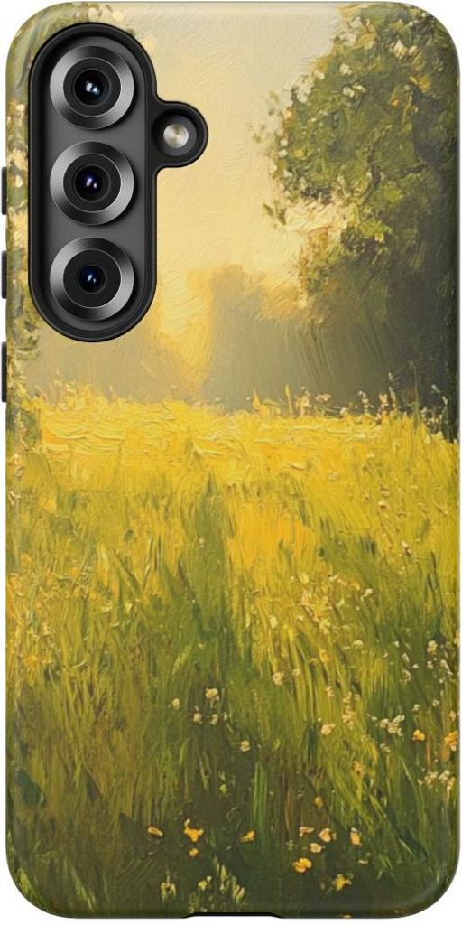 Sonnenbeschienene Wiesenlandschaft – Hülle Kompatibel mit Produktbild 