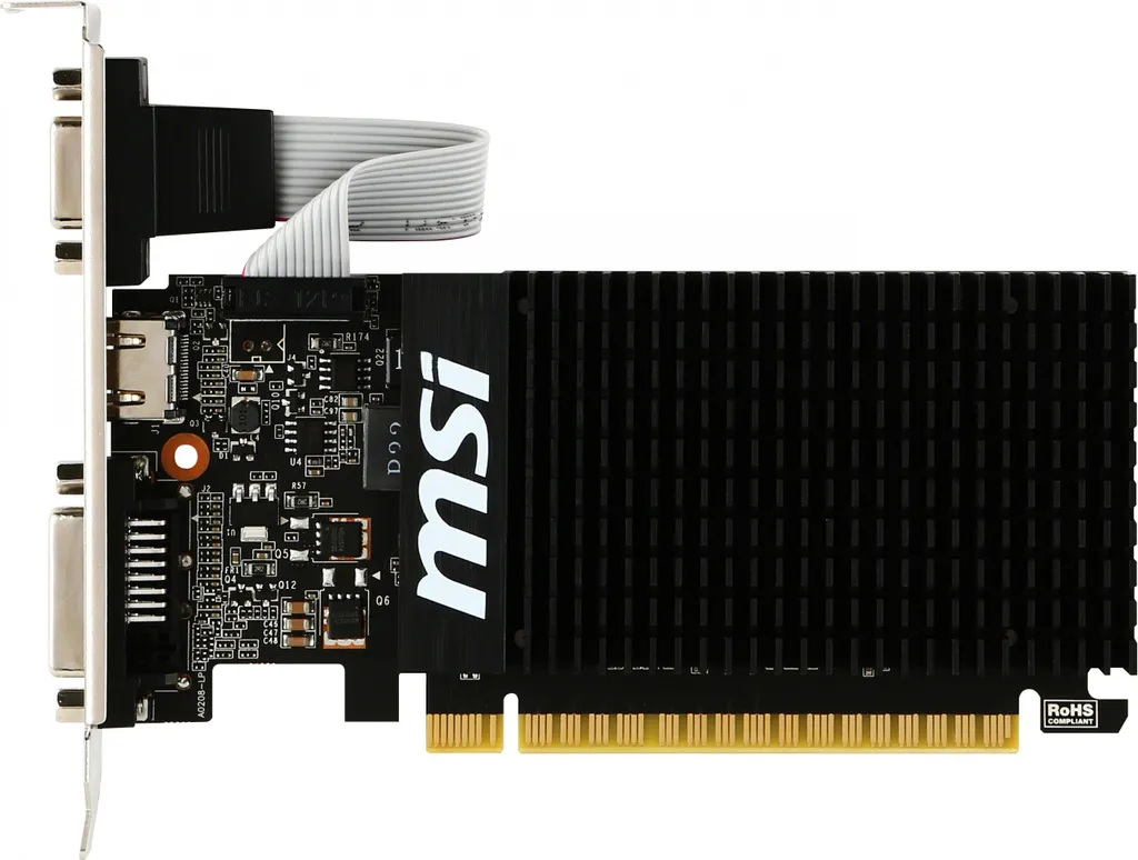 Réparez votre PC avec la Carte MSI GeForce GT 710 2GB DDR3 Rapide