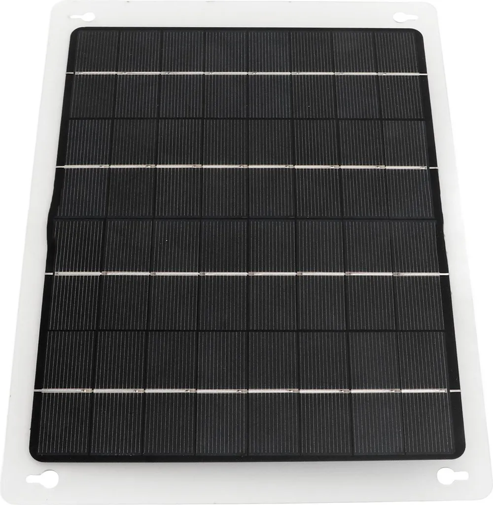 Pannello Solare 20W 12V per Batteria Auto - Presa OBD e Clip Incluse