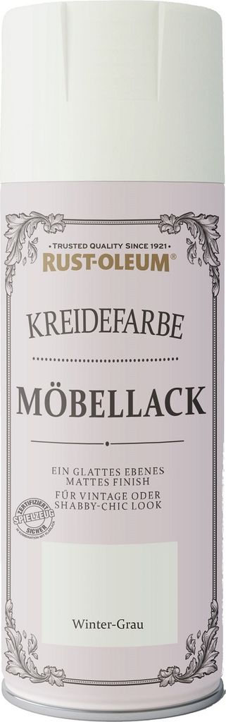 Rust-Oleum Kreidefarbe Möbellack 400 ml winter-grau