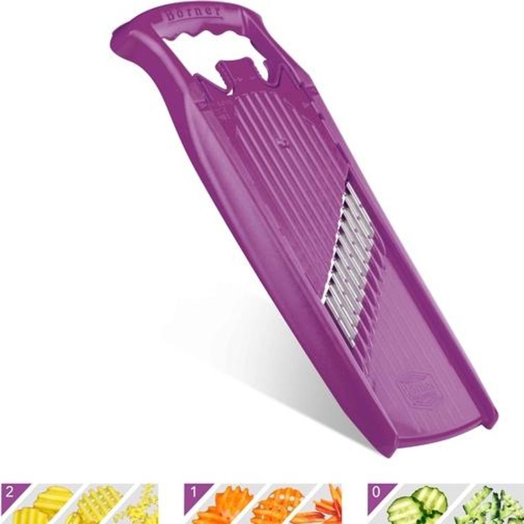 Börner coupe-légumes vague-gaufre PowerLine - BPA free Image du produit 