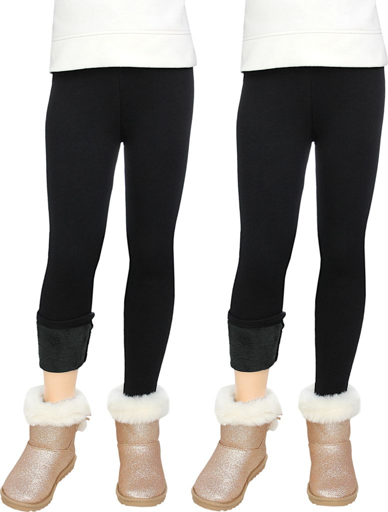 TupTam Mädchen Leggings 2er PACK Winterleggings Thermo Hohe Produktbild 2