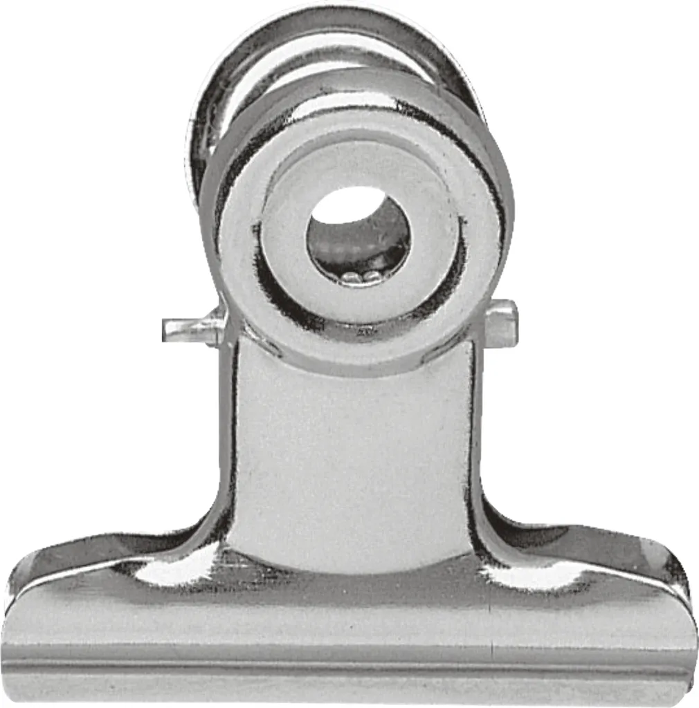 Pince-notes 30mm en acier nickelé - Finition durable et lot de 120pcs