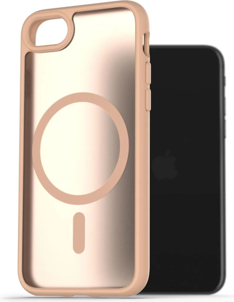 Coque iPhone 8/SE Antidérapante et MagSafe : Solution Jaune Sable Mate - 4