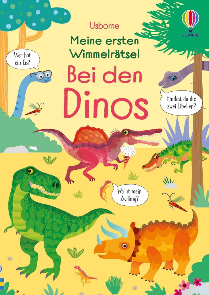 Meine ersten Wimmelrätsel: Bei den Dinos