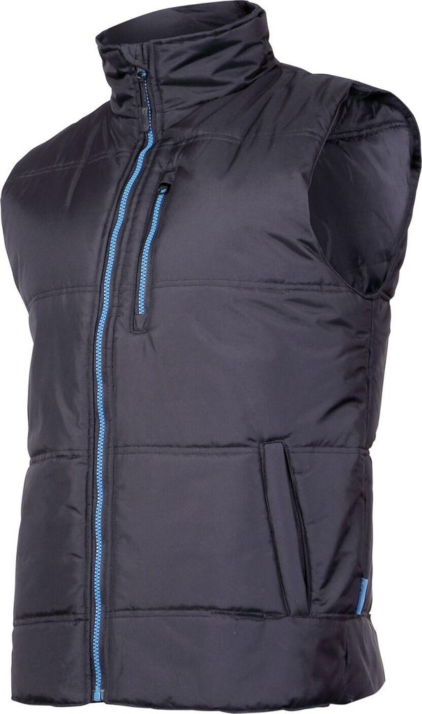 Schwarz-Blau Gepolsterte Ärmel, "Xl", Ce, Lahti