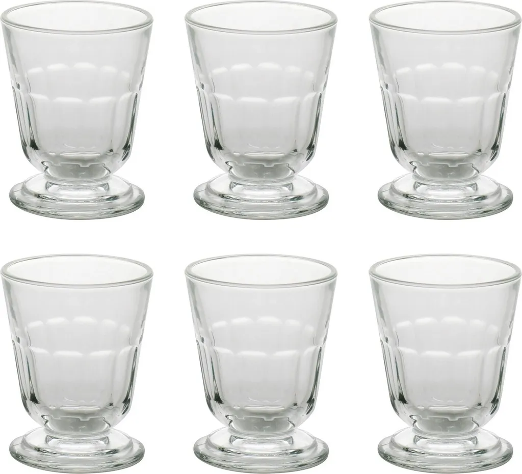 La Rochère 6351 01 Bicchiere da succo "Verres Périgord", 260ml, h 10,3cm, trasparente (6 pezzi)