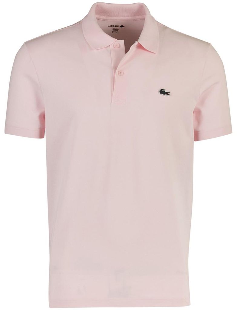 Poloshirt Lacoste regular fit rosa kurze Ärmel 2 Knöpfe Produktbild 