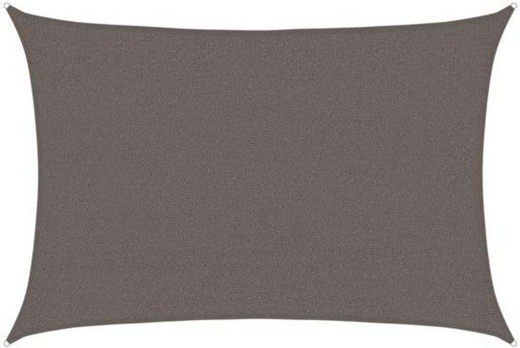 Schaduwdoek Rechthoekig - 2,5 x 4 m - Anthrazit - 160 g/m² HDPE - 90% UV-Schutz - atmungsaktiv & wasserdichter Sonnenschirm - inkl. Riemen - für ...