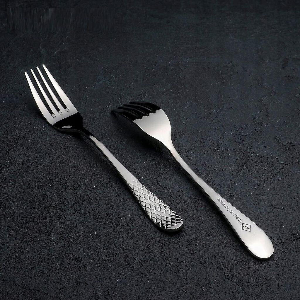 Wilmax Dessertgabel 16 cm Edelstahl 2er Set WL-999217/2B Produktbild 