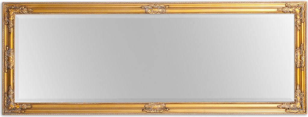 Eleganter Barock Spiegel BESSA 180x60cm gold-antik Produktbild 3