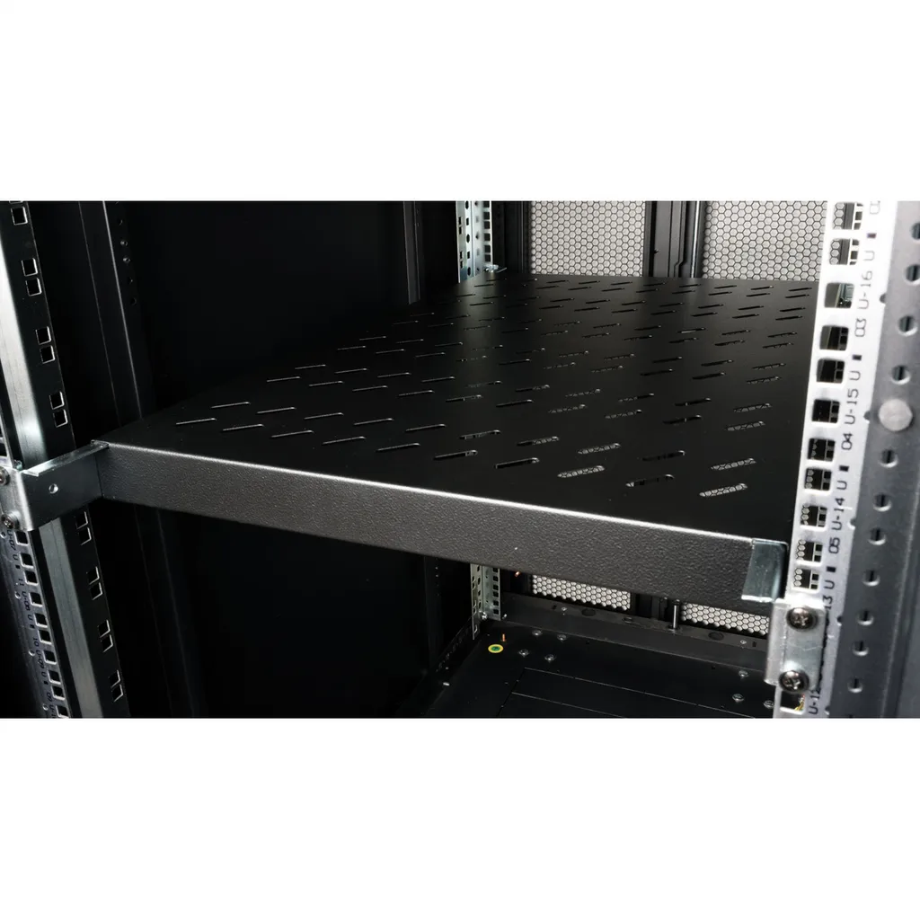 Tablette rackable 19" ultra robuste 50 kg avec profondeur réglable - 3