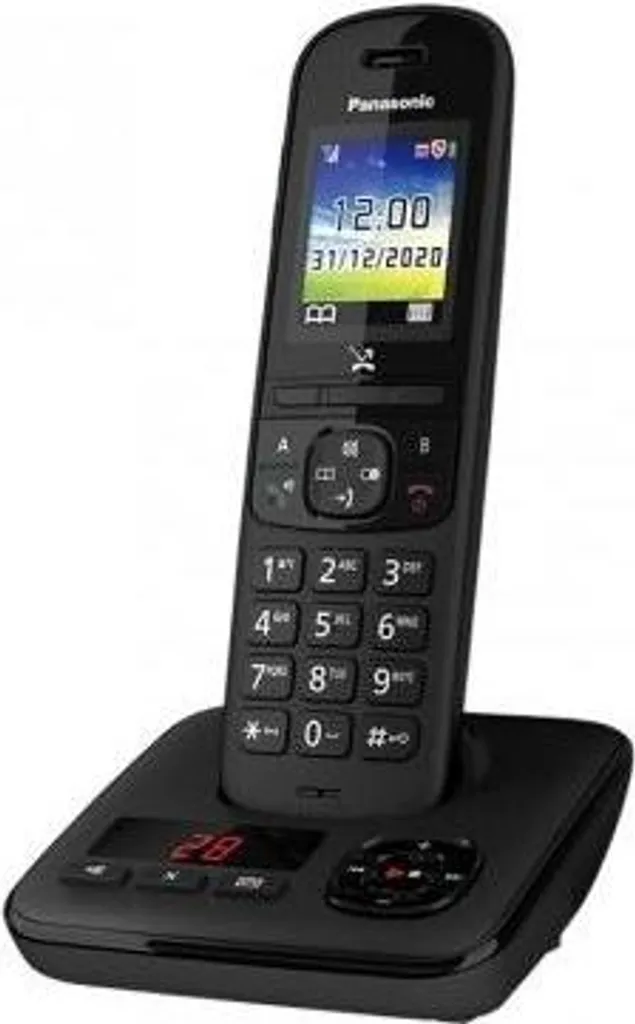 Panasonic KX-TGH720JT Telefono DECT Identificatore di chiamata Nero