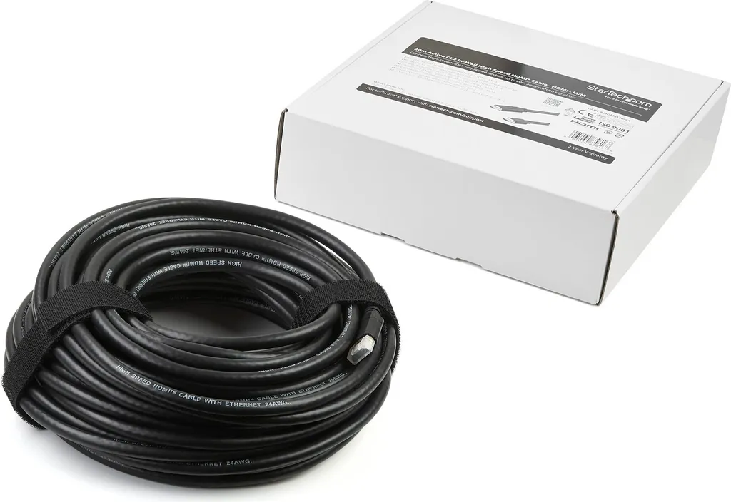 Câble HDMI Longue Distance 30m Actif - Élimine les Pertes de Signal CL2