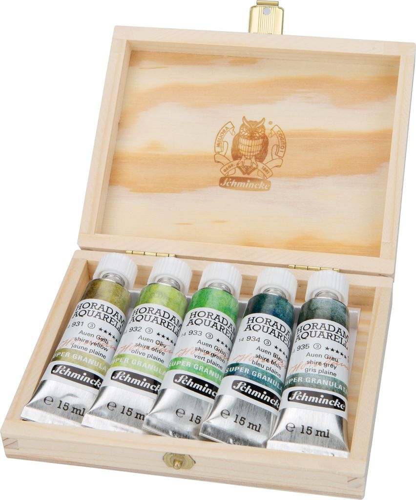Schmincke Horadam Aquarellfarbe - Shire - 5 x 15ml Supergranulation 74 867 097