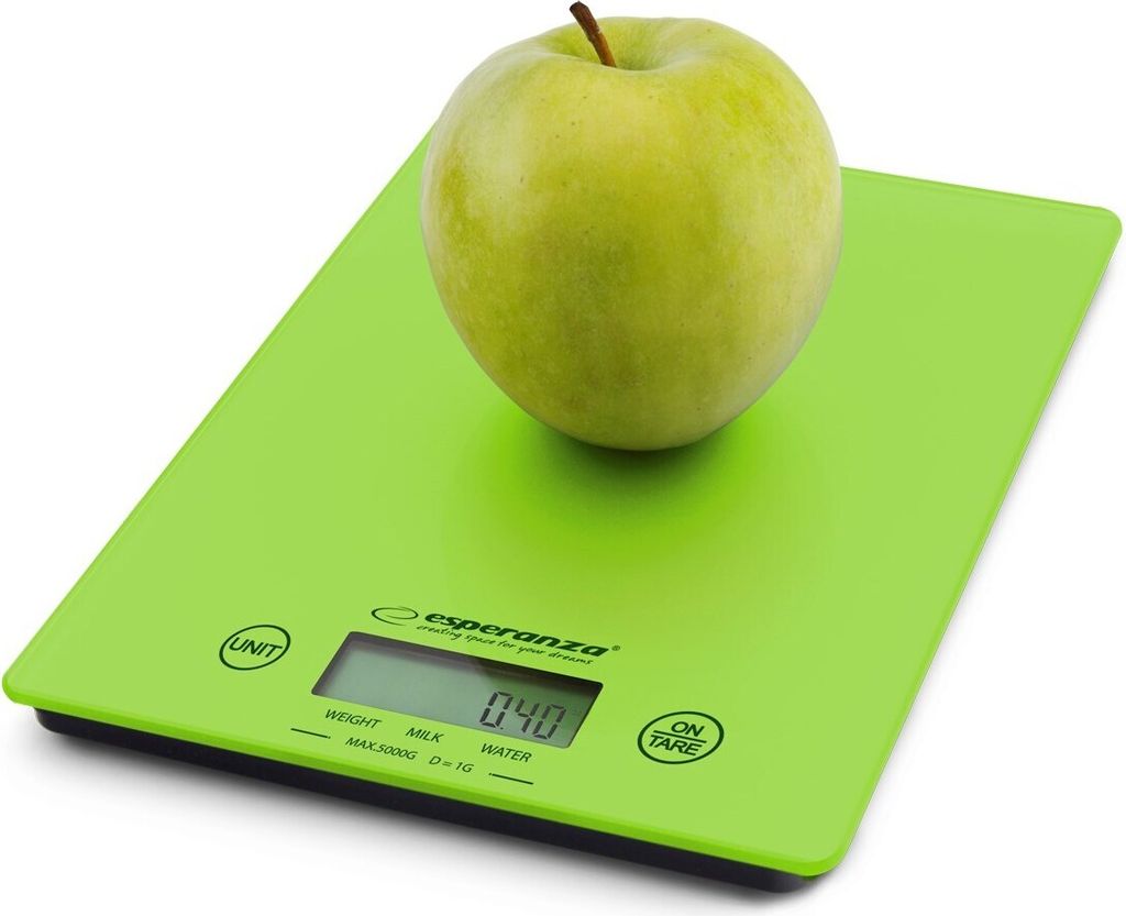 Balance de cuisine numérique Esperanza vert citron Image du produit 