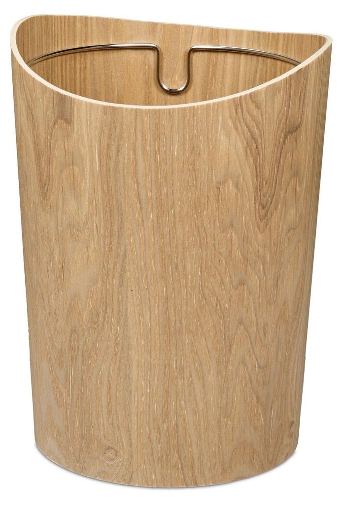 Papierkorb, Holzoptik, 9 l Fassungsvermögen