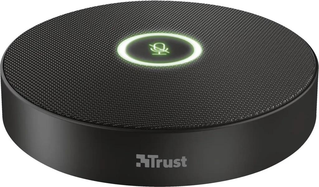Supprimez les Problèmes de Son en Réunion avec le Micro Trust Iris Noir USB