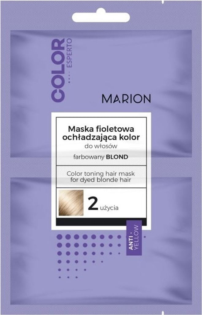Marion Violet Haarmaske zur Farbauffrischung, 2 x 20 ml