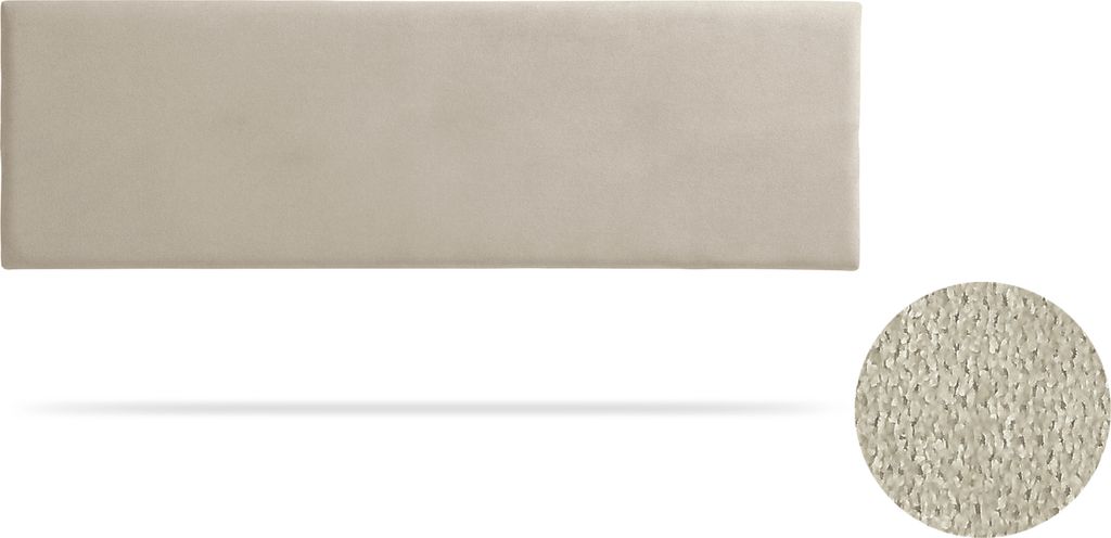 Gepolstertes Kopfteil NOVA Aqualine 170x50x5 cm