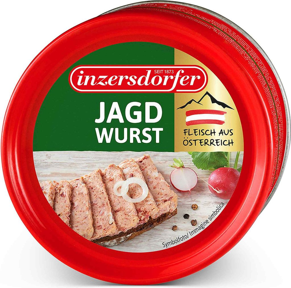 Inzersdorfer Jagdwurst 125g Produktbild 