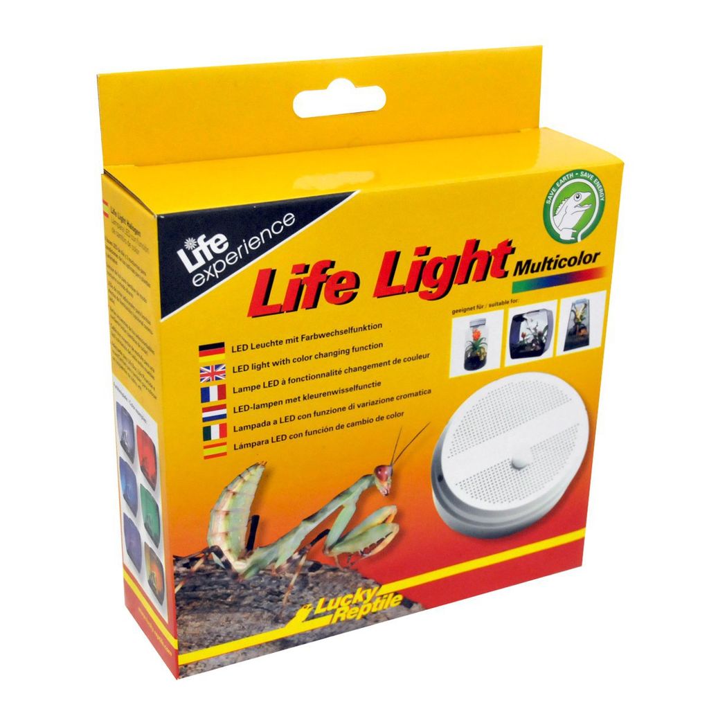 Lucky Reptile Life Light - Multicolor LED, rund